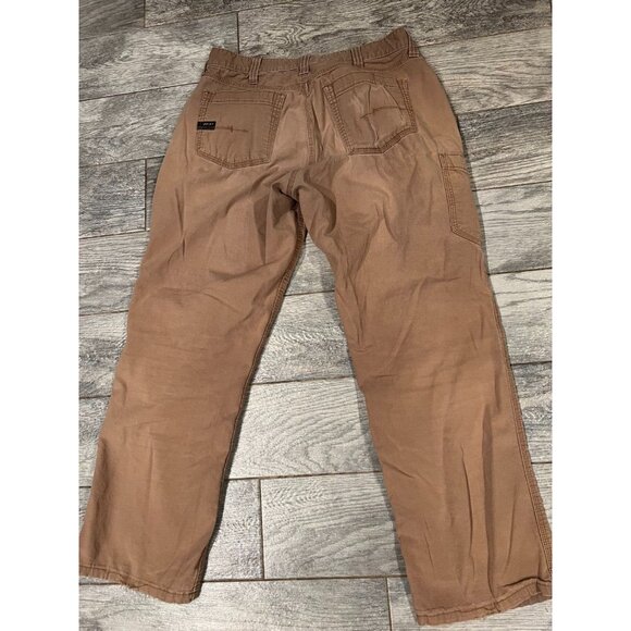 Ariat Rebar M4 Relaxed straight Leg Field Made Tough Pant 32x32 Mens 32 x 32 Tan
